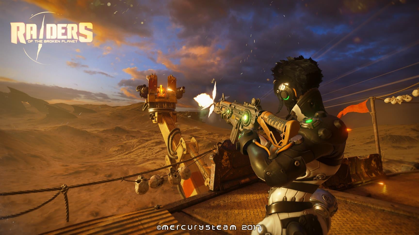 Image for 4v1 shooter Raiders of the Broken Planet is giving away its prologue mission for free