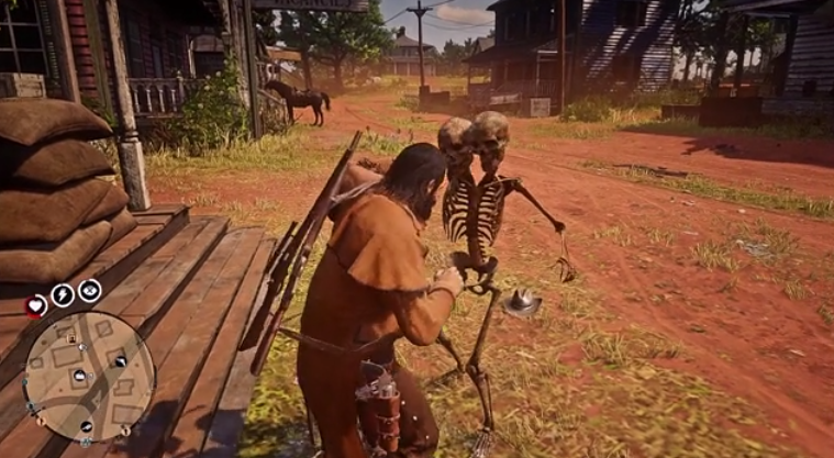 Image for Red Dead Online hackers are spawning in two-headed skeletons to kick the shit out of other players