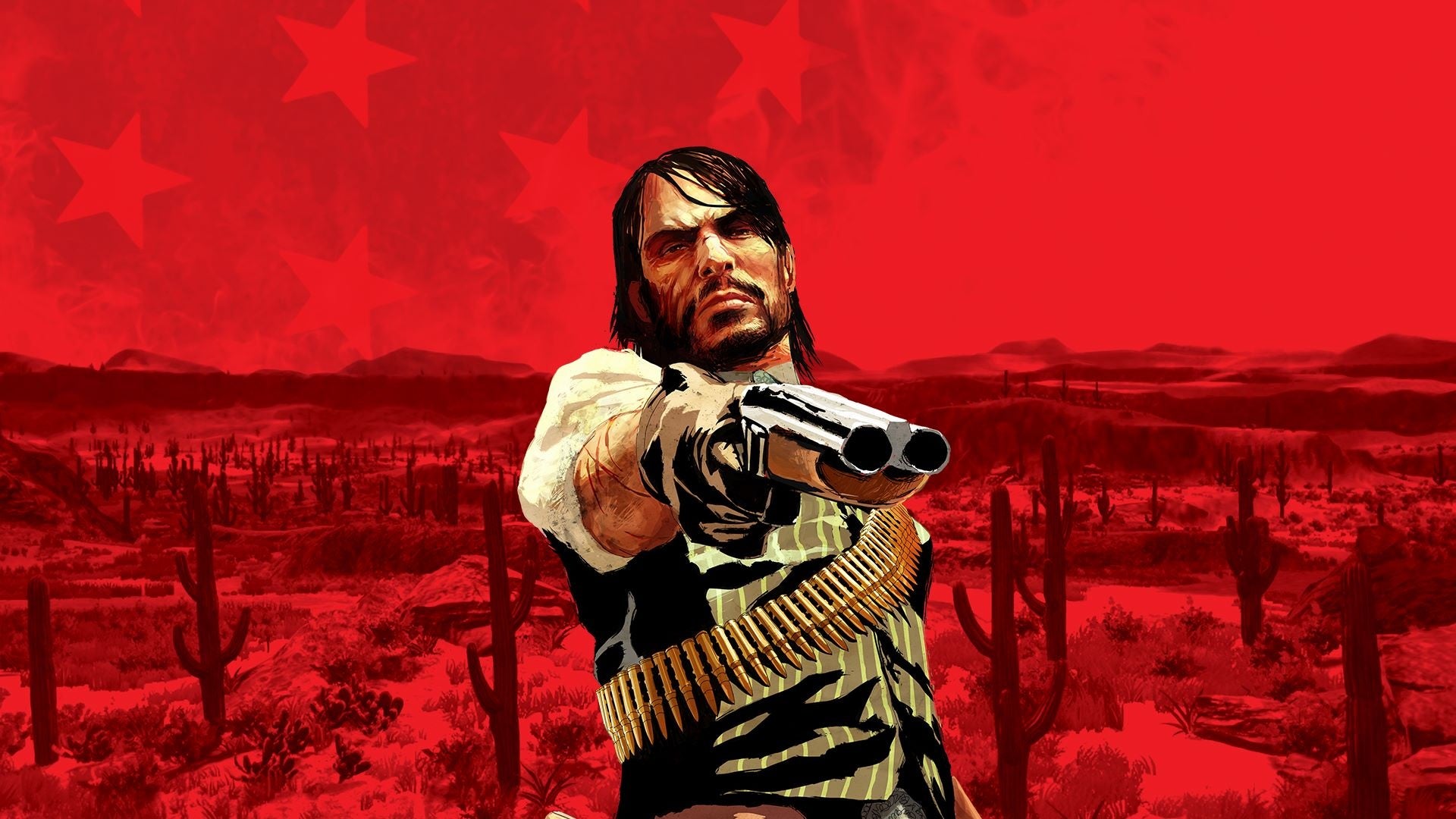 Red Dead Redemption 1 official art