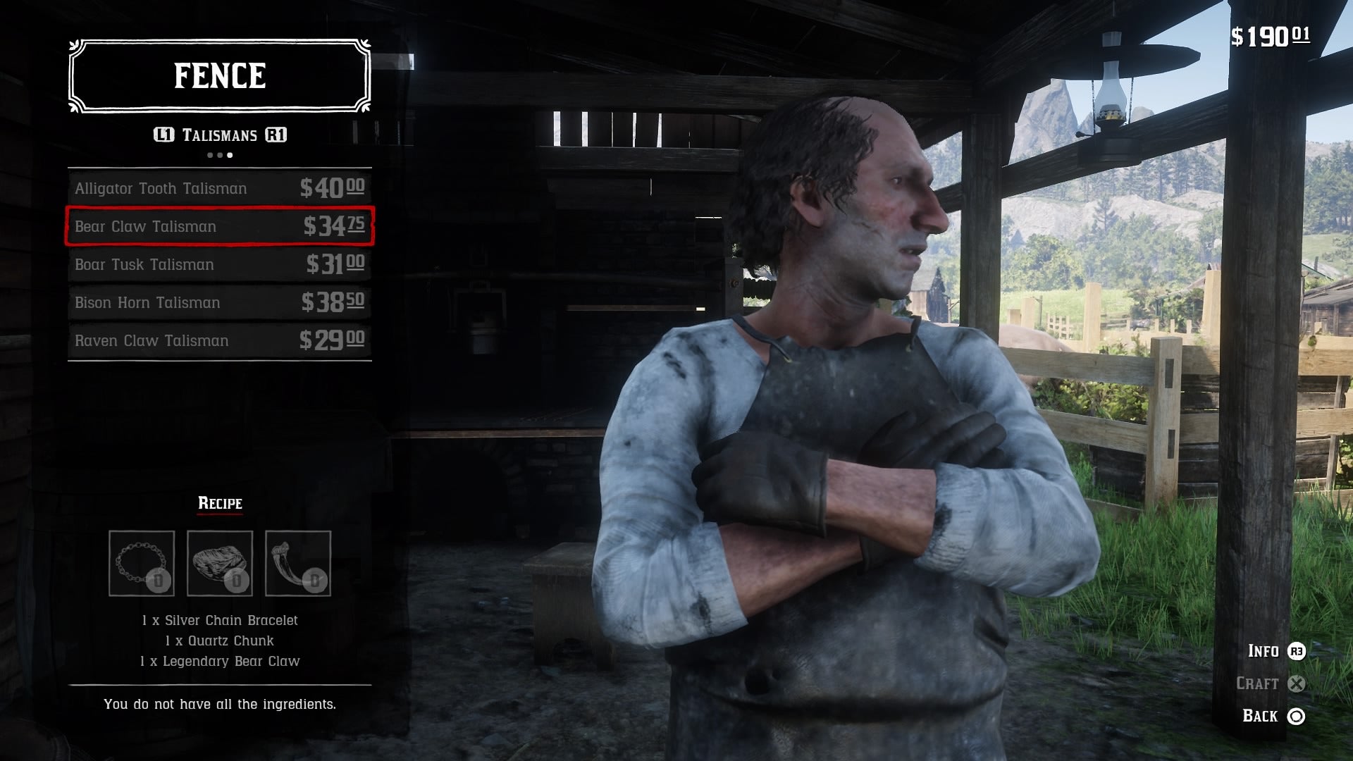 Red Dead Redemption 2 Talismans guide How to get Perks | VG247