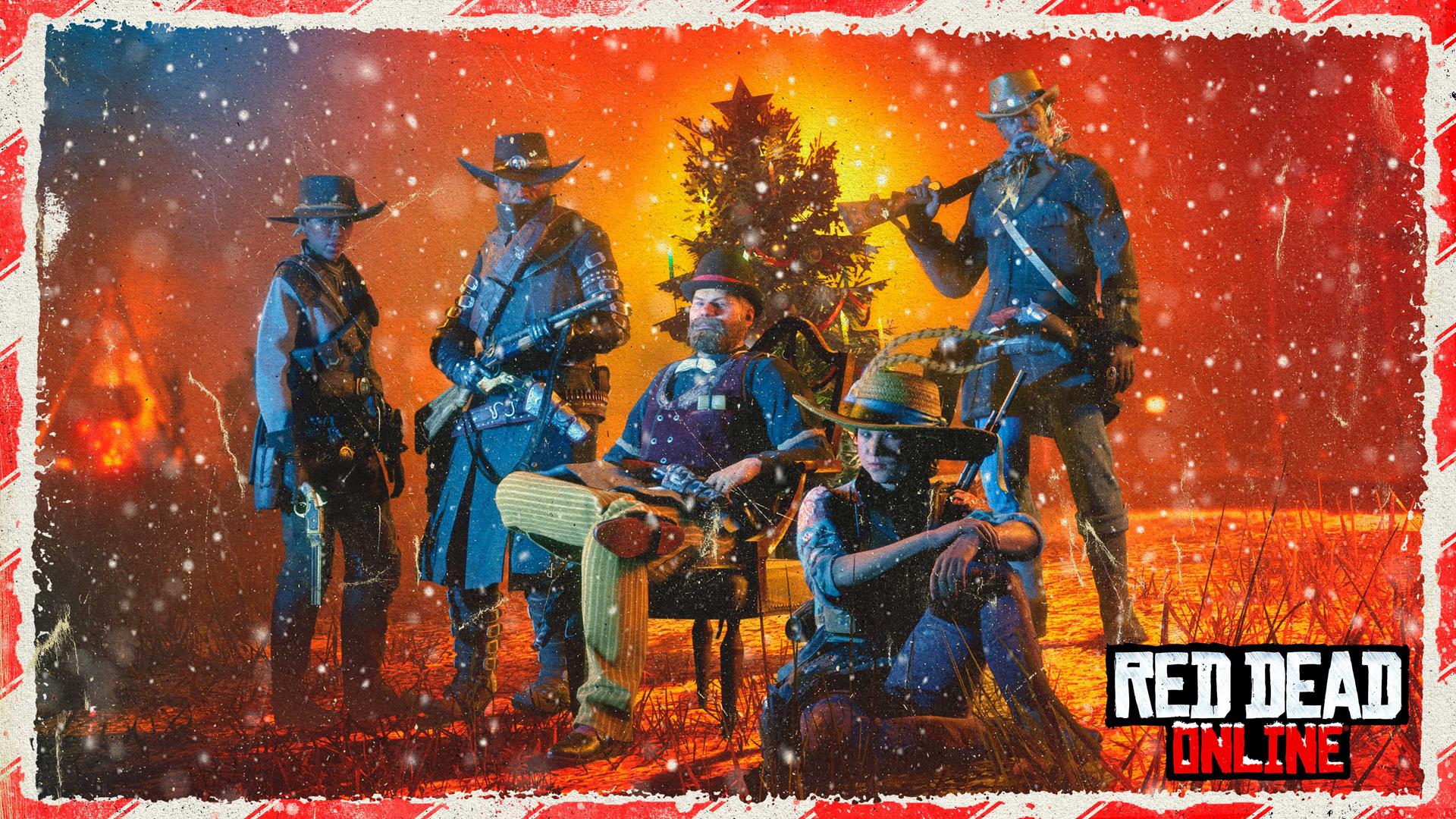Image for Get free weapons, vehicles and more when you log into GTA Online and Red Dead Online during the holiday