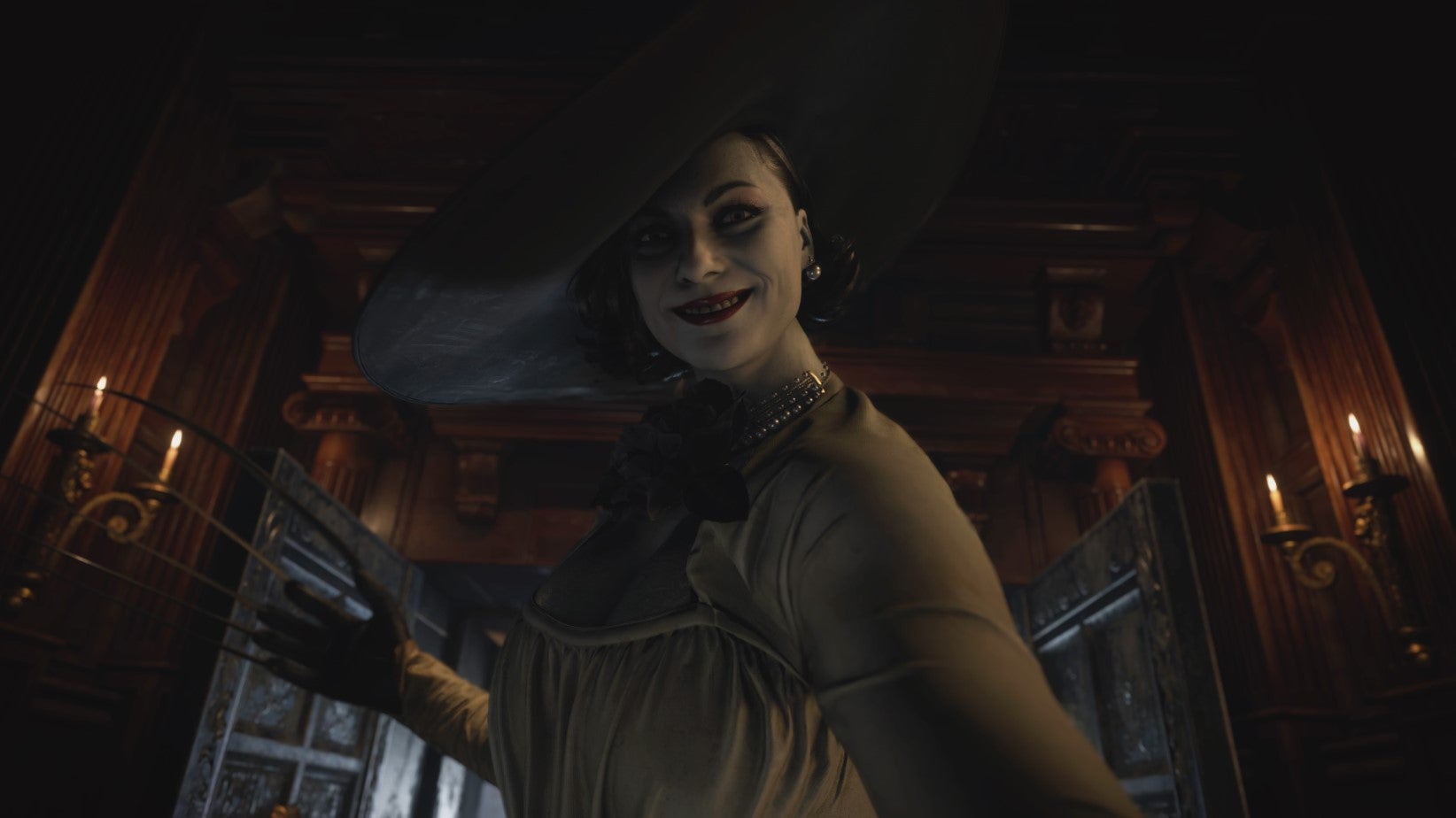 Image for Resident Evil Village art director doesn't know why you're all so thirsty for Lady Dimitrescu
