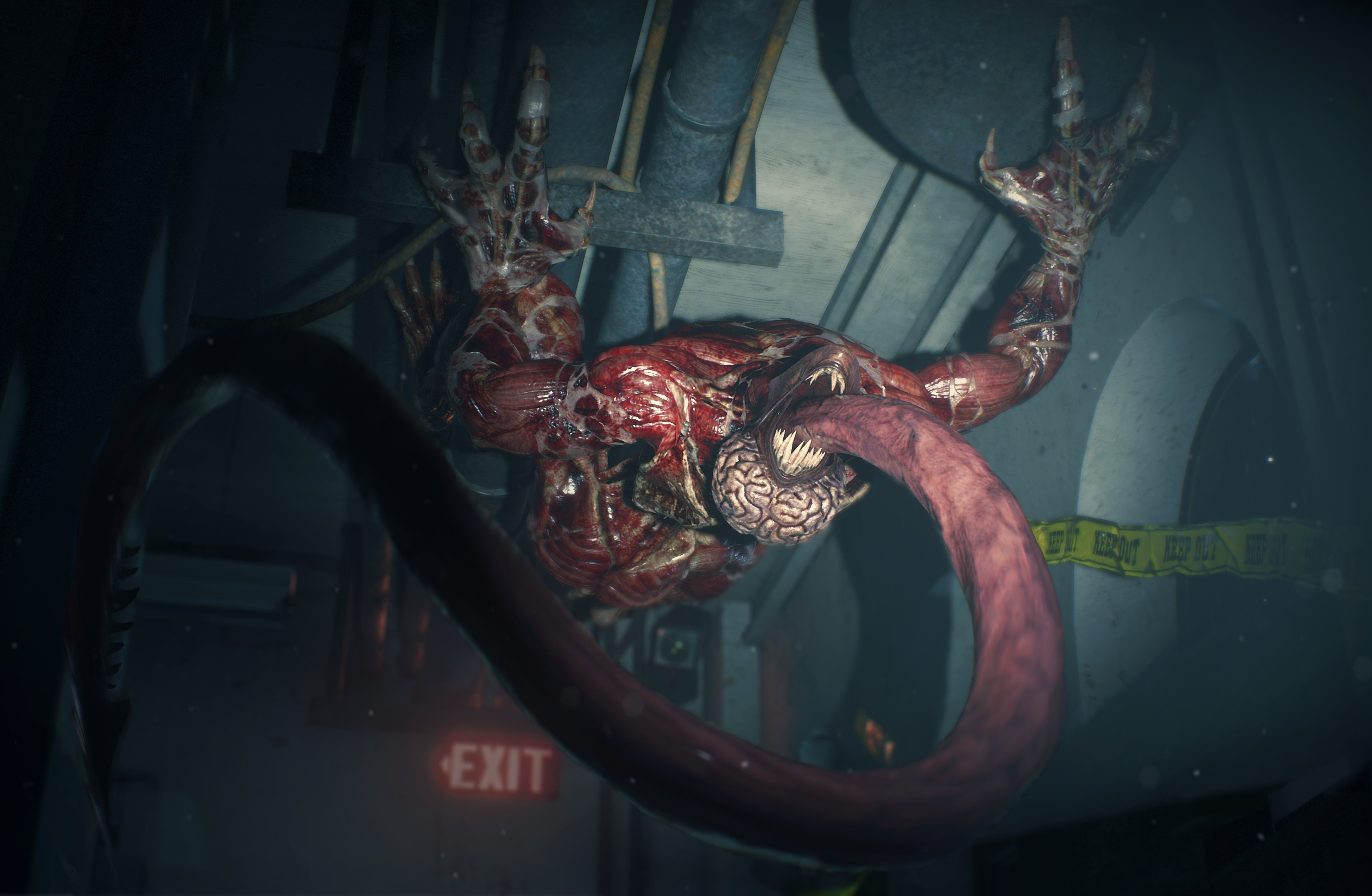 Image for Lickers are as nightmarish as you remember in Resident Evil 2 Remake - hands-on