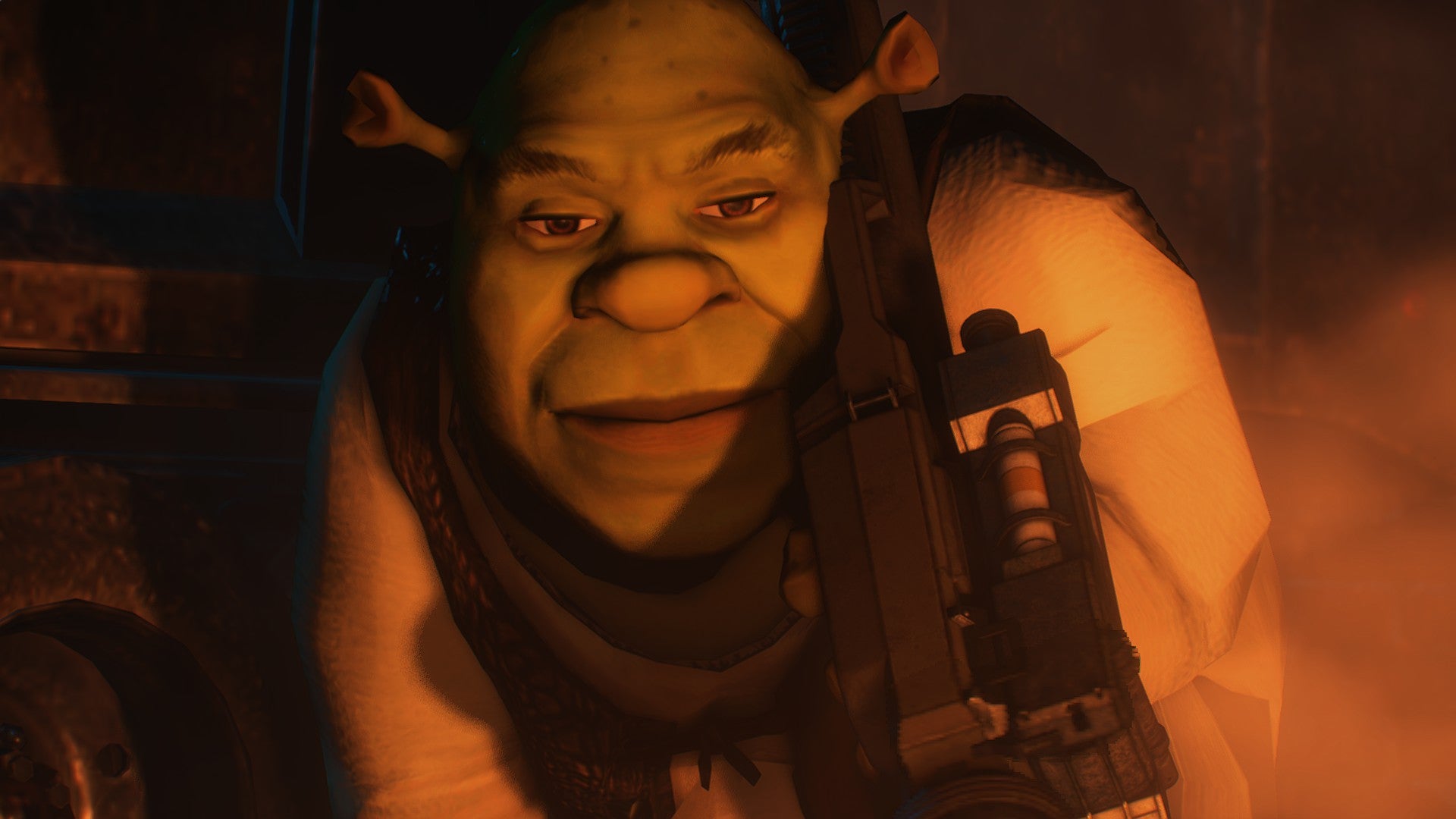 Image for Nightmare Resident Evil 3 mod replaces Nemesis with Shrek