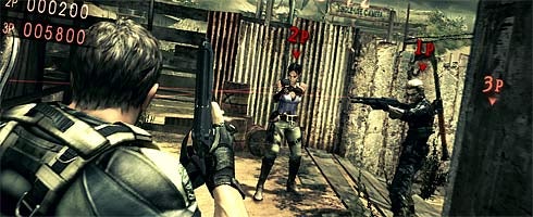 Image for RE5 Versus mode blocked from German release