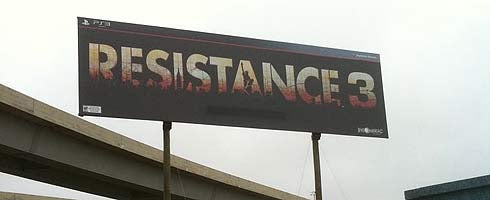 Image for Insomniac gives no comment on R3 billboard, Resistance not last new IP from studio