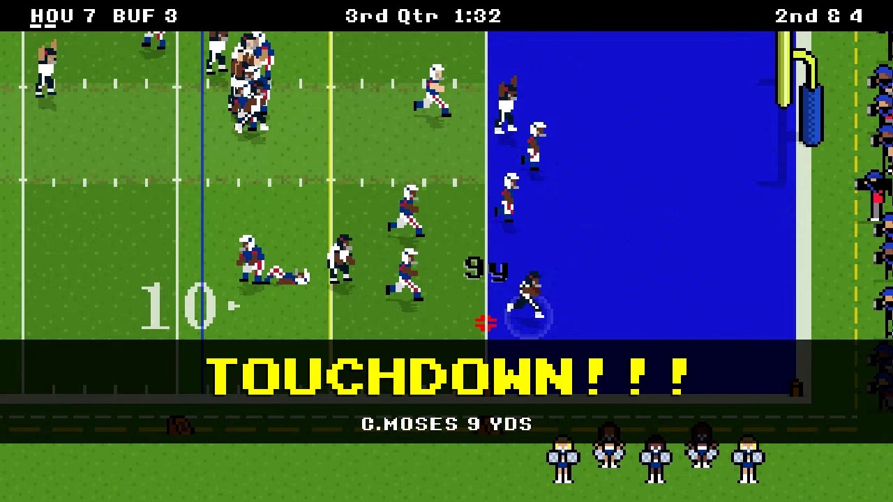Image for If you want an American Football game for Superbowl Sunday, you need to play Retro Bowl – out now on Switch