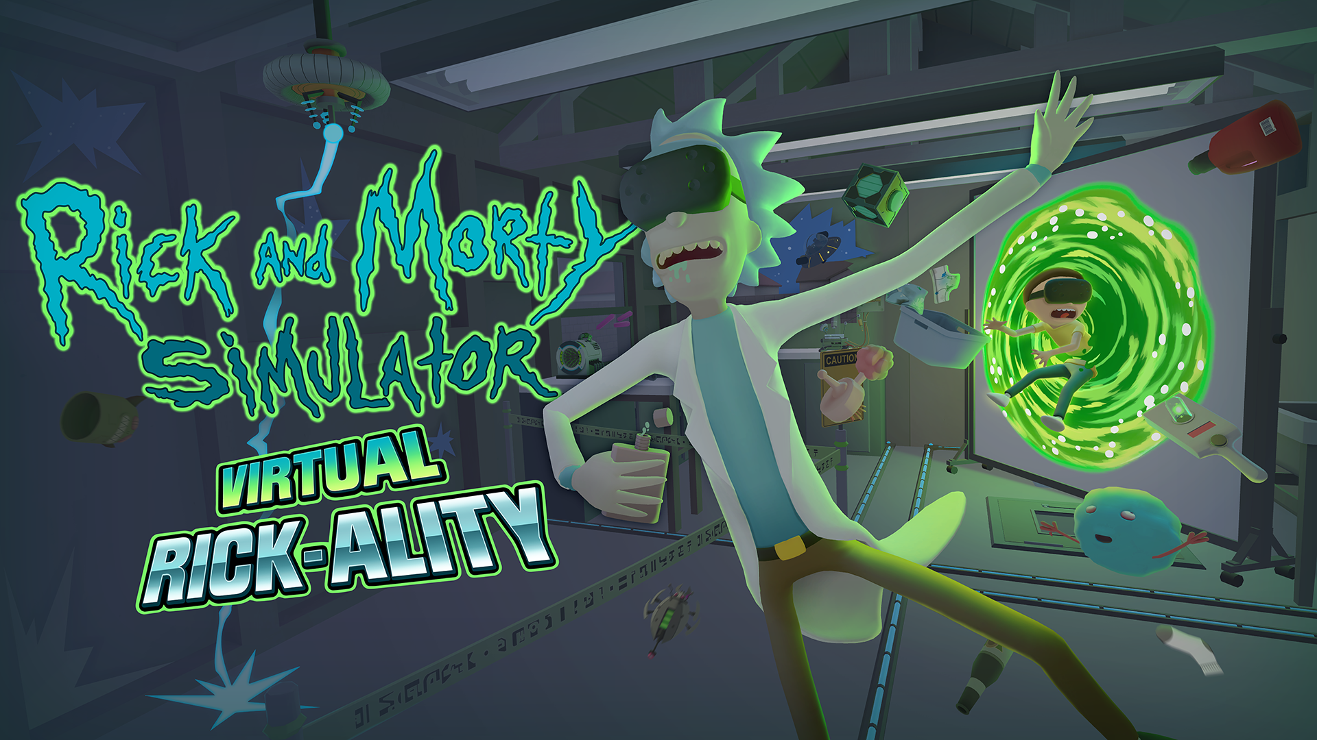 Image for The Rick and Morty VR game is out now if you like your Job Simulator even more off the wall than usual