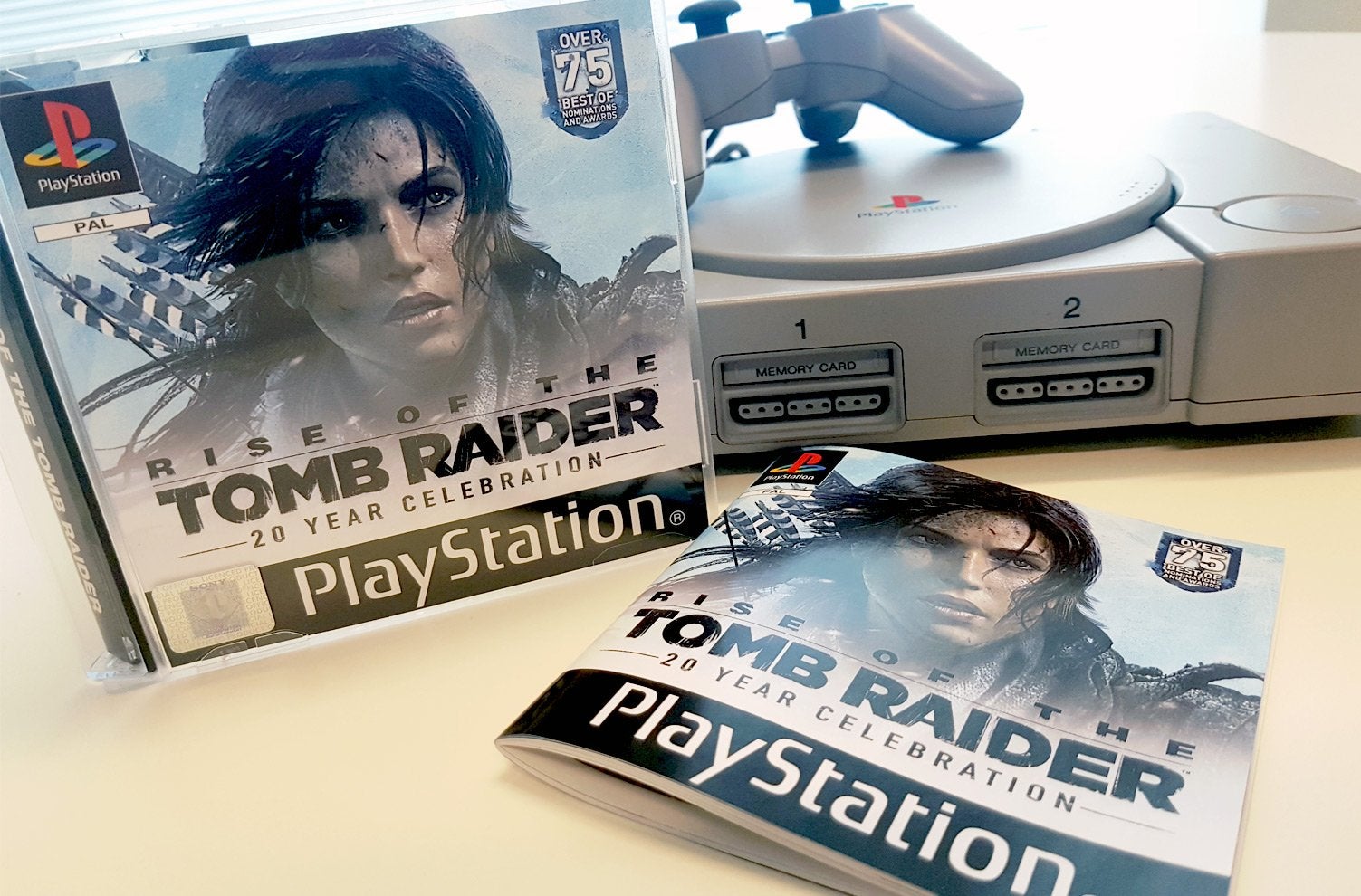 Image for We want this Rise of the Tomb Raider: 20 year Celebration PS1 case, but Square Enix doesn't seem inclined to sell it
