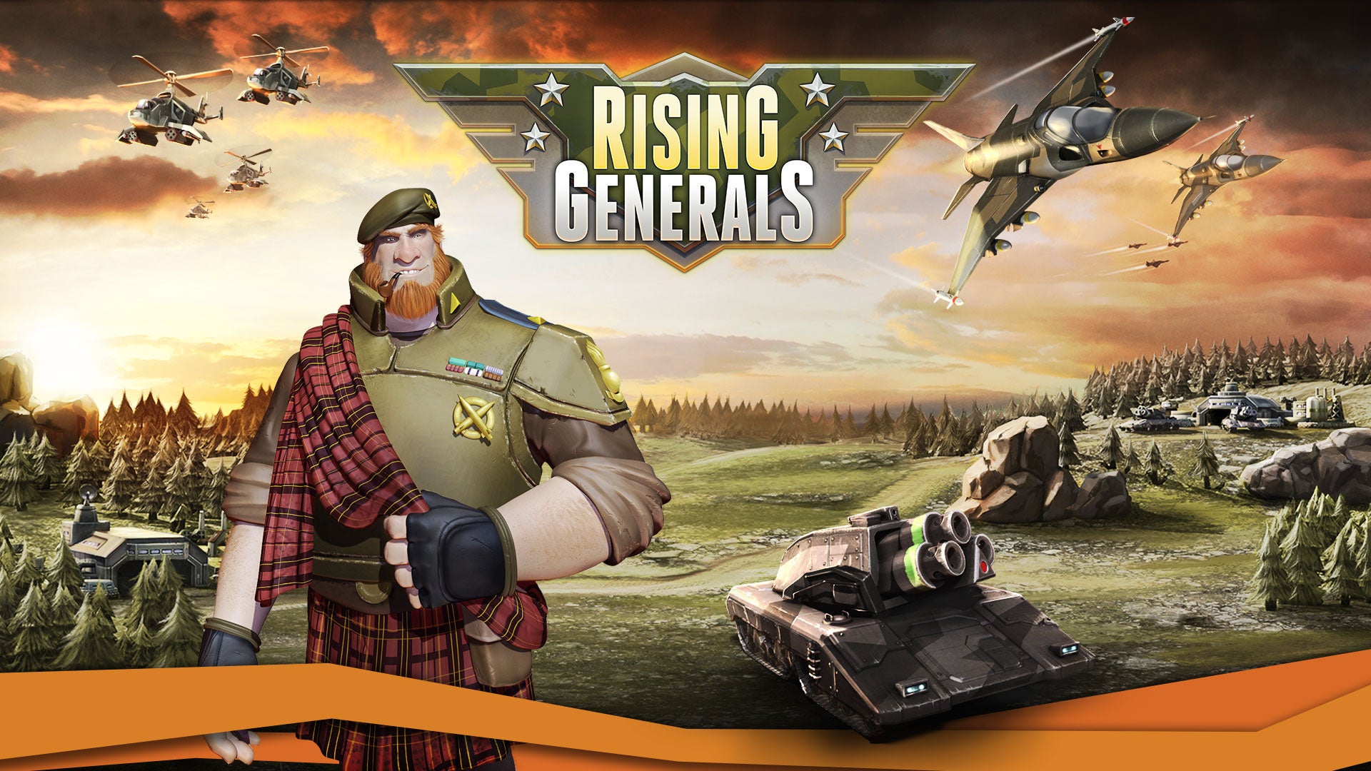 Image for PvP-heavy cross-platform strategy-MMO Rising Generals is modern warfare-centric 