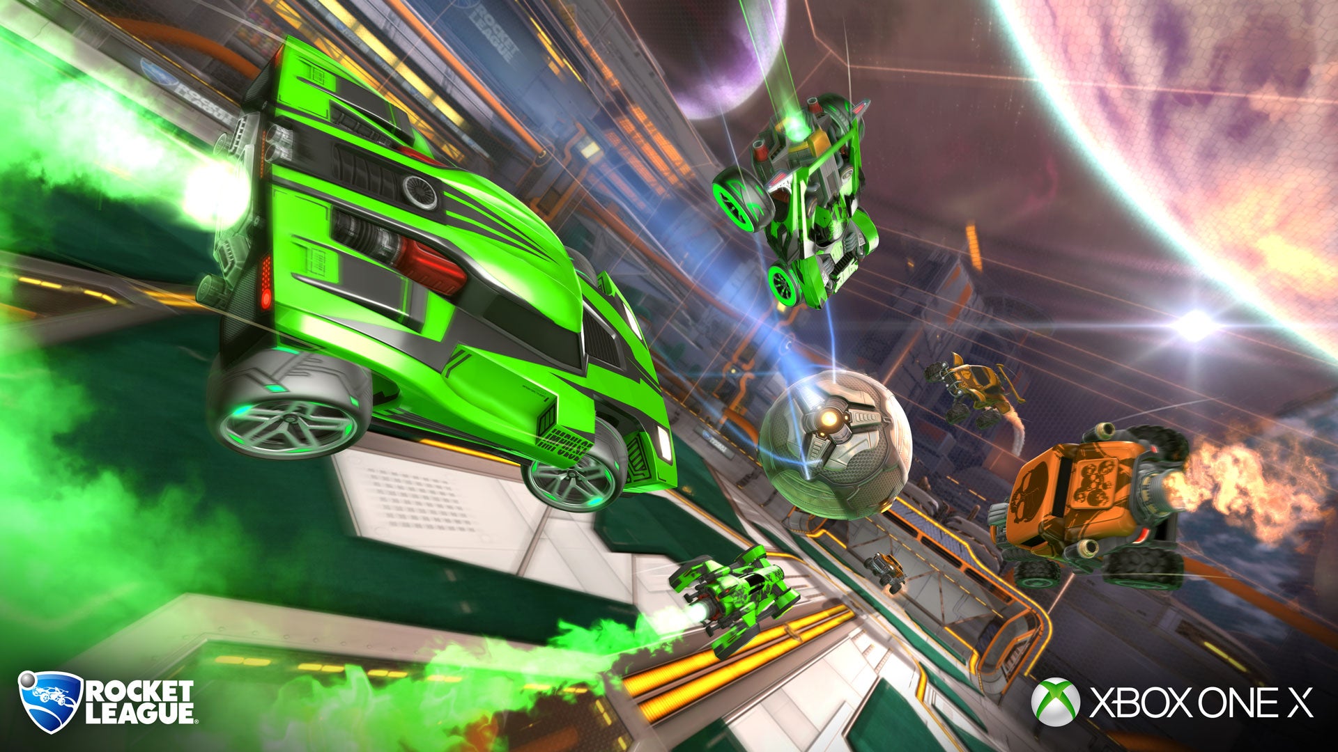 Image for Rocket League December update includes enhanced Xbox One X support