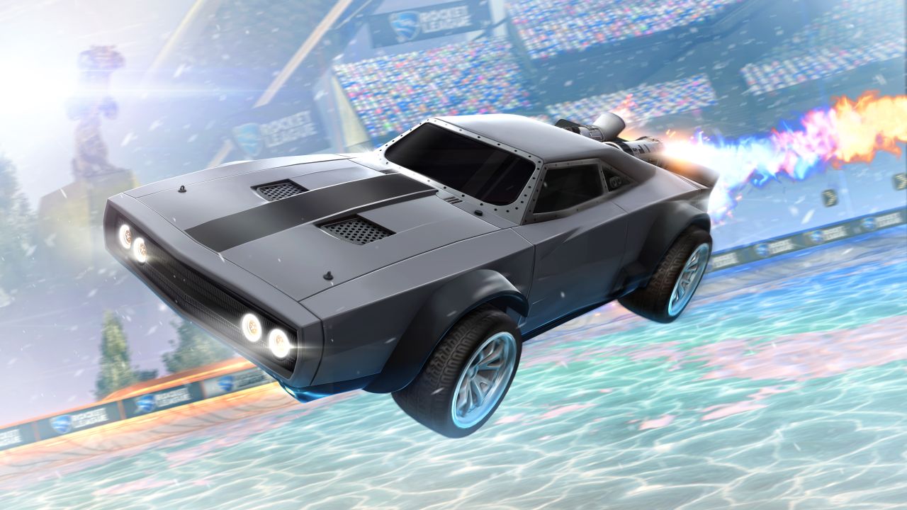 Image for Fate of the Furious premium DLC for Rocket League lets you drive Dom's souped up Dodge Charger
