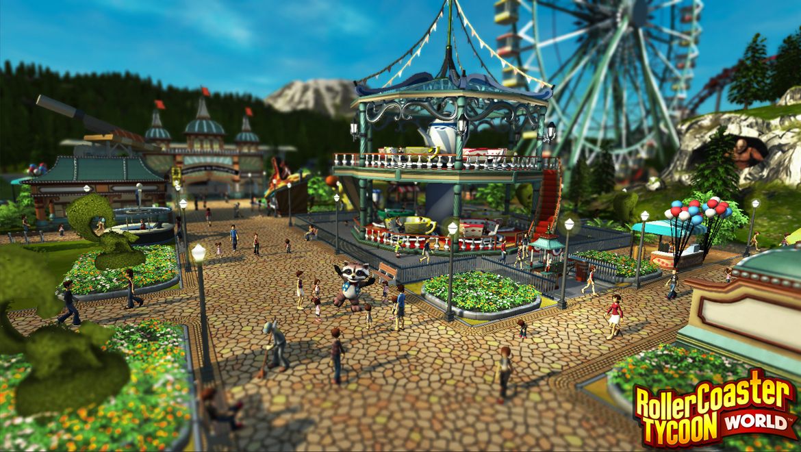 Image for Rollercoaster Tycoon World gameplay teaser video released