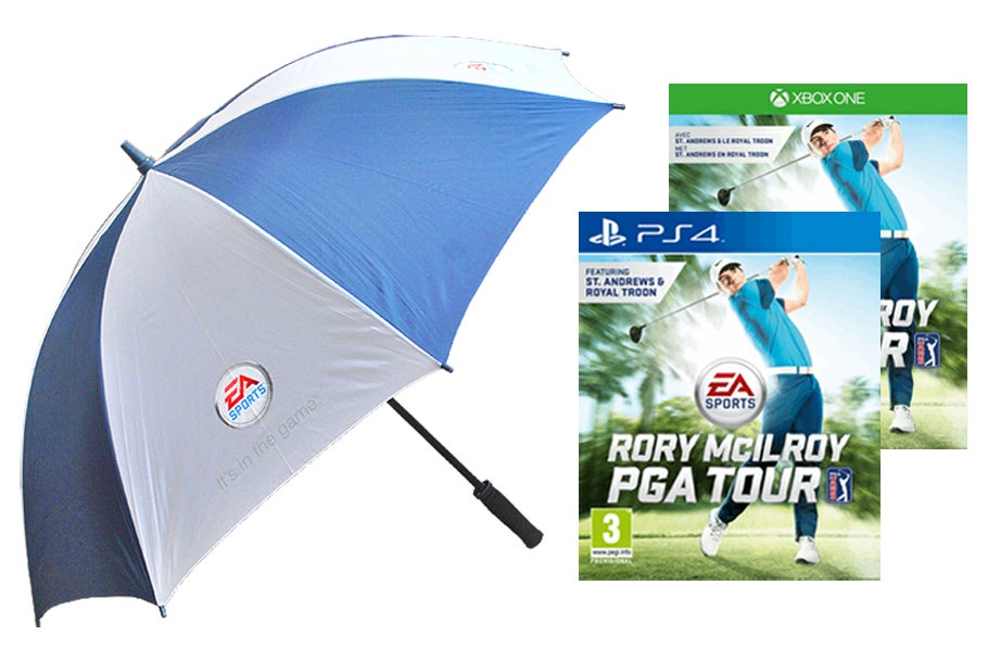 Image for One Rory McIlroy PGA Tour special edition comes with an actual umbrella 