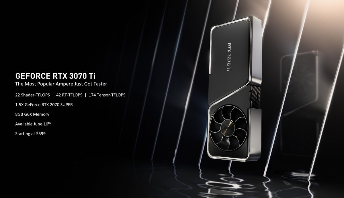 Image for Nvidia RTX 3070 Ti review: more expensive, but moderately more powerful