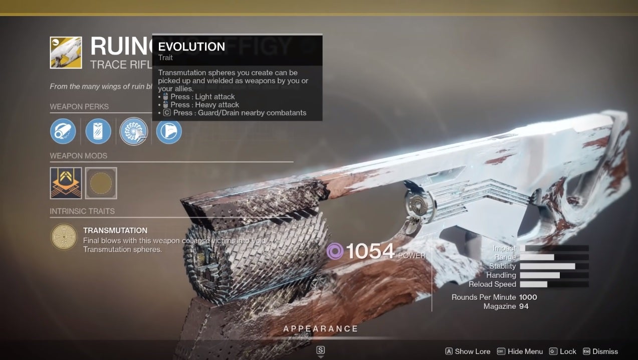 Image for Destiny 2: Season of Arrivals - How to get the Ruinous Effigy Exotic Trace Rifle and Catalyst