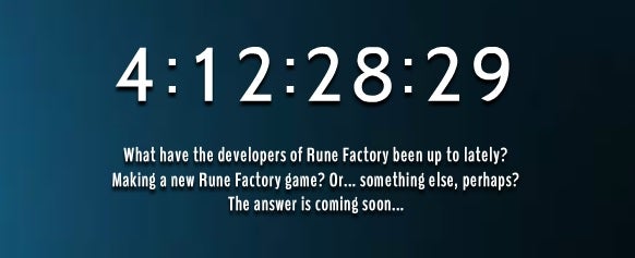 Image for Site appears teasing new game from Rune Factory developers