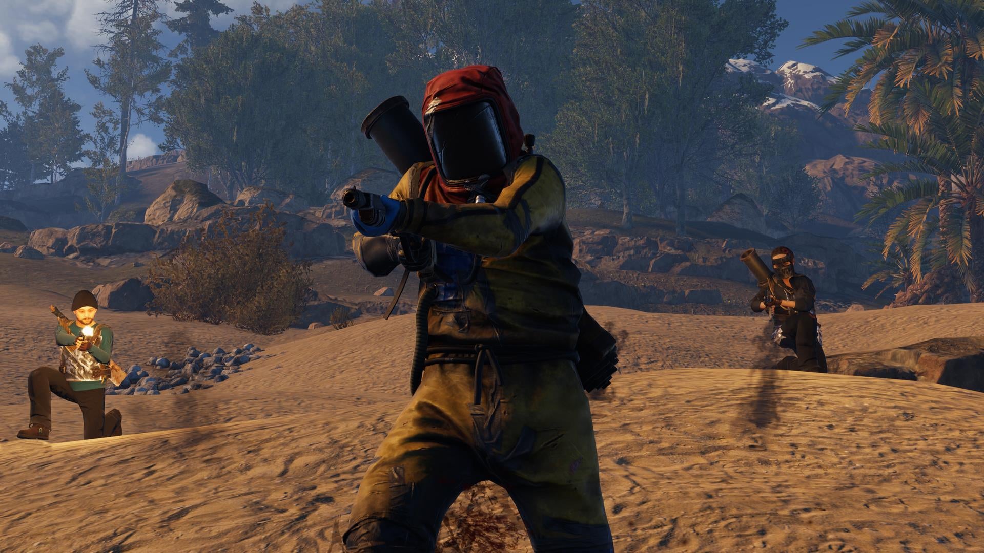 Watch some Rust extended gameplay footage on PS4 Pro and Xbox One X | VG247