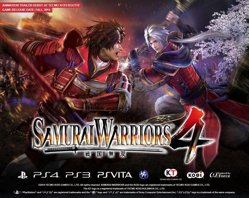 Image for PS4 version of Samurai Warriors 4 finally has a western release window