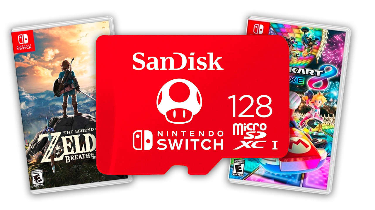 Image for Amazon is offering big discounts on Nintendo Switch Memory Cards