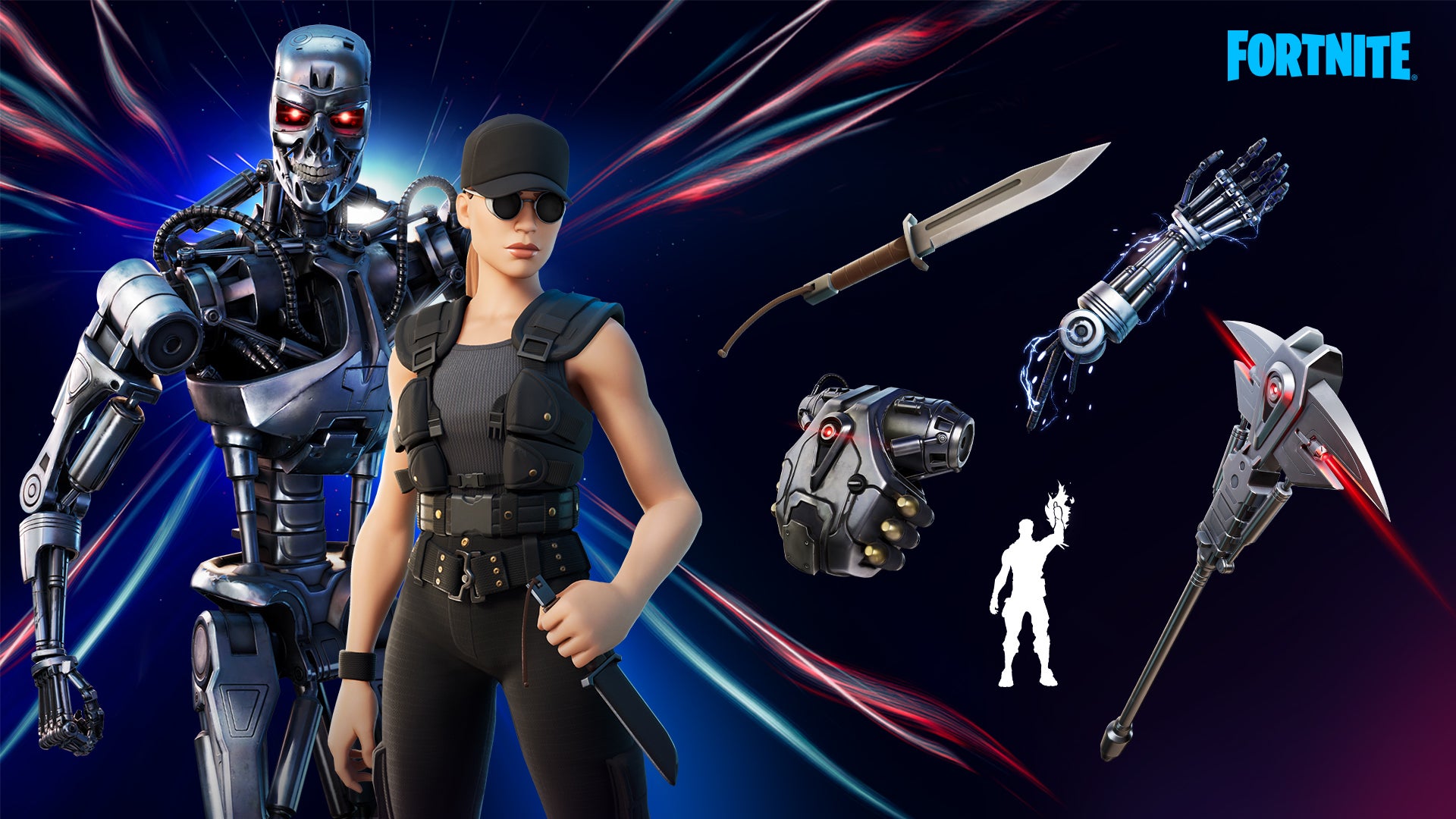 Image for Terminator's Sarah Connor comes to Fortnite