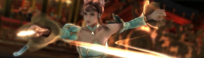 Image for Soul Calibur V screens show Leixia, Nightmare, and Raphael in action