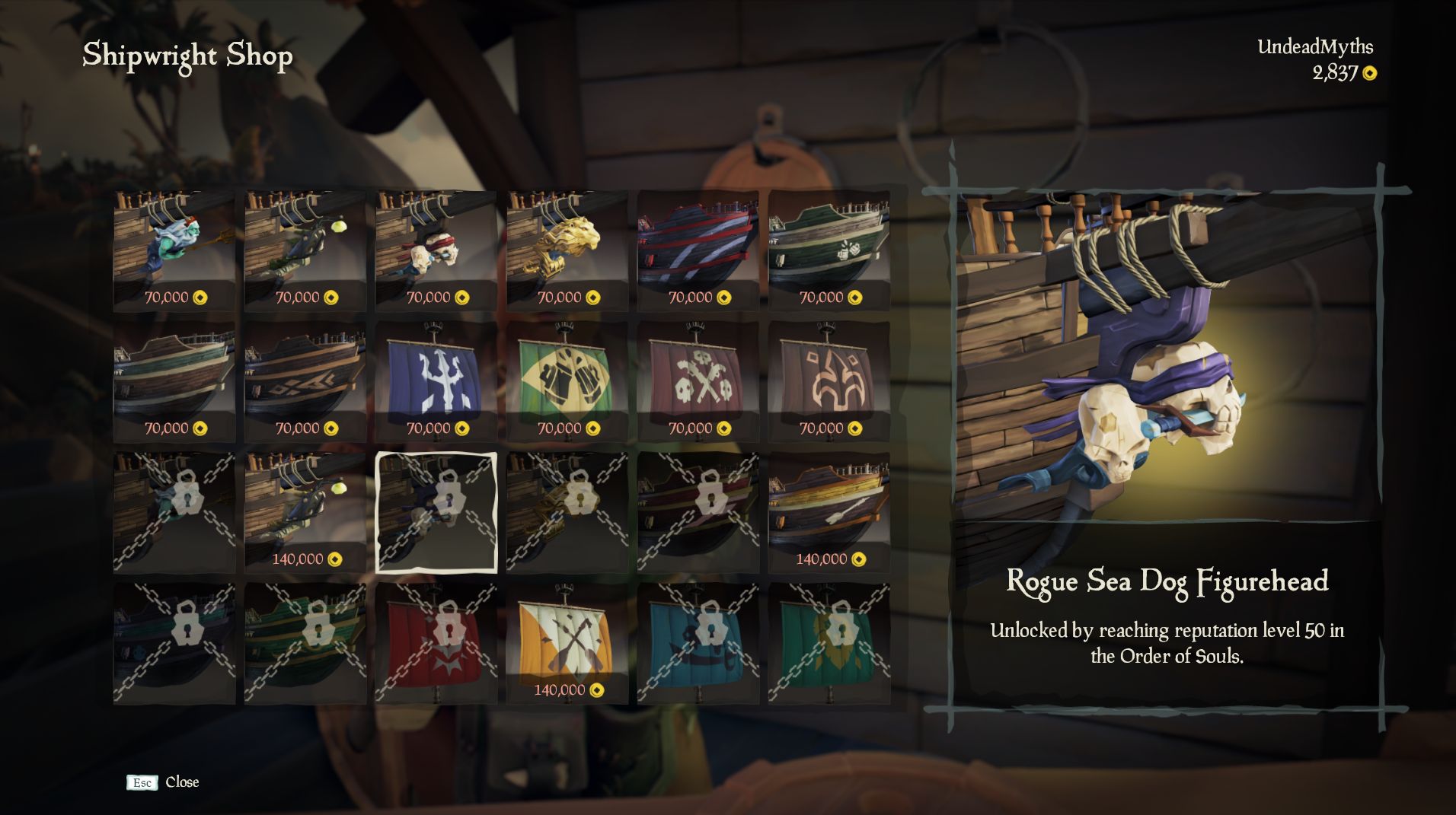 Sea of Thieves Order of Souls Guide - How to Level Up the Order of ...