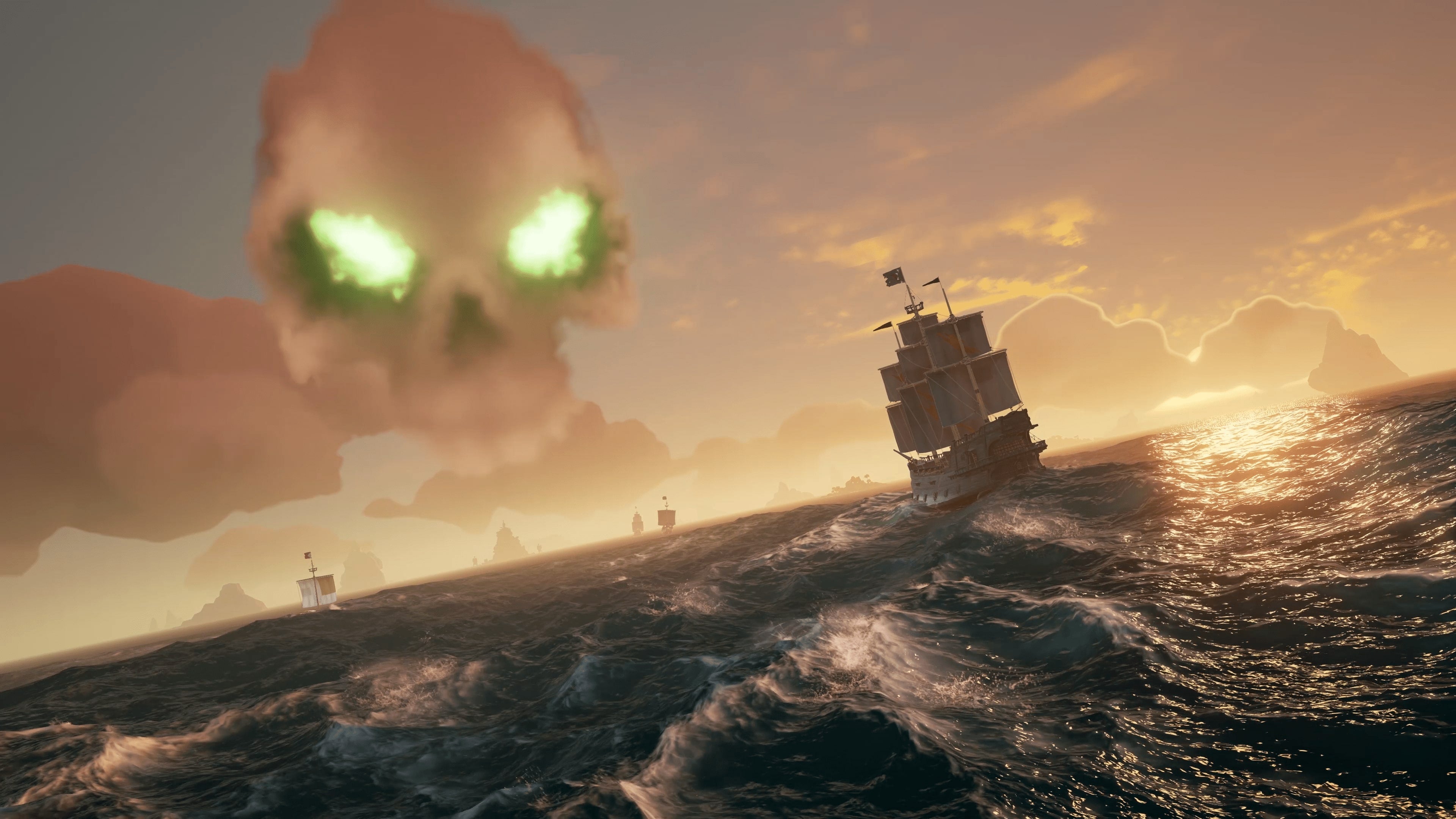 Image for This week's Sea of Thieves update lets you be the captain of your very own ship