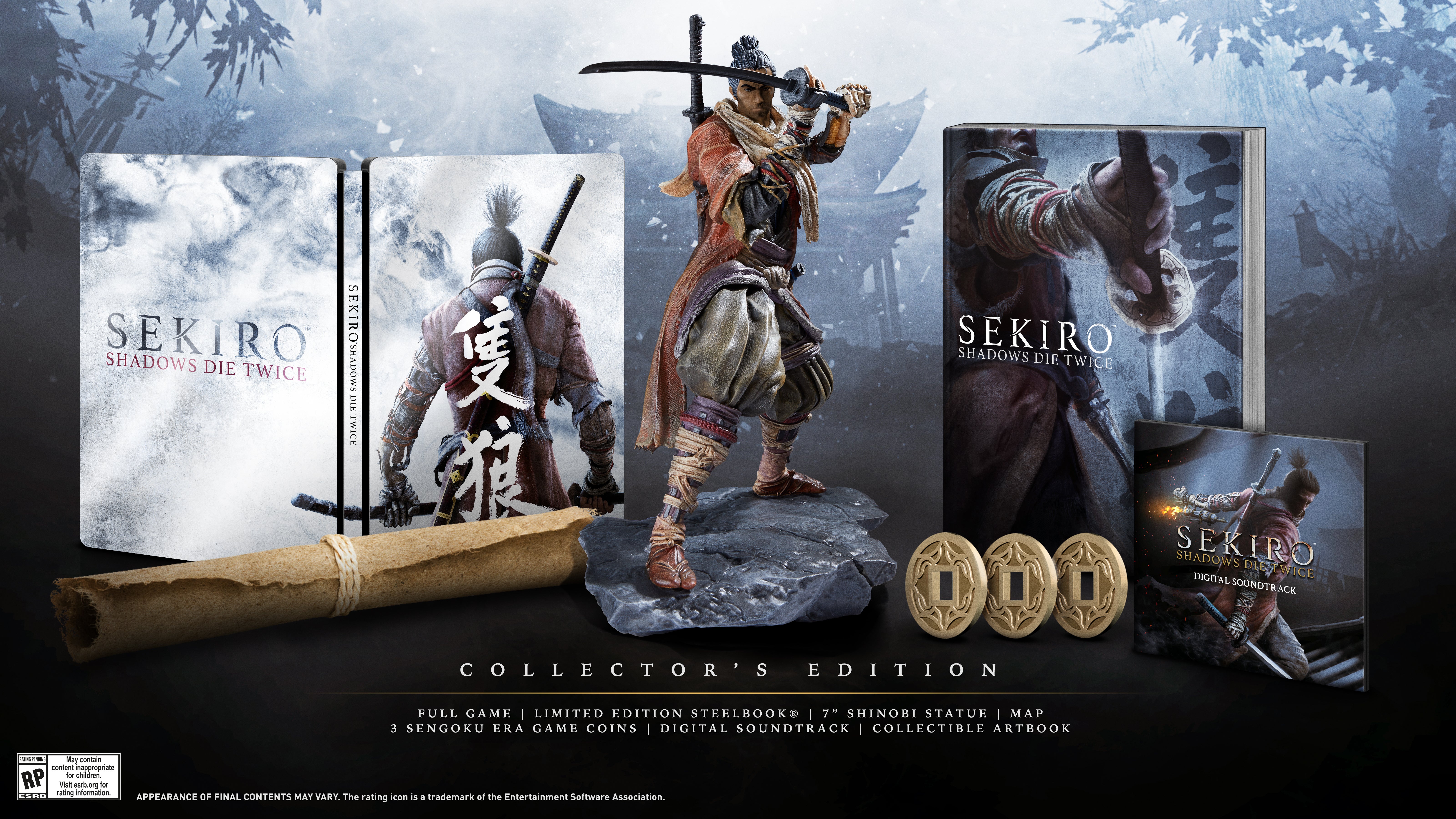 Sekiro Shadows Die Twice unsheathes collector's edition and release date |  VG247