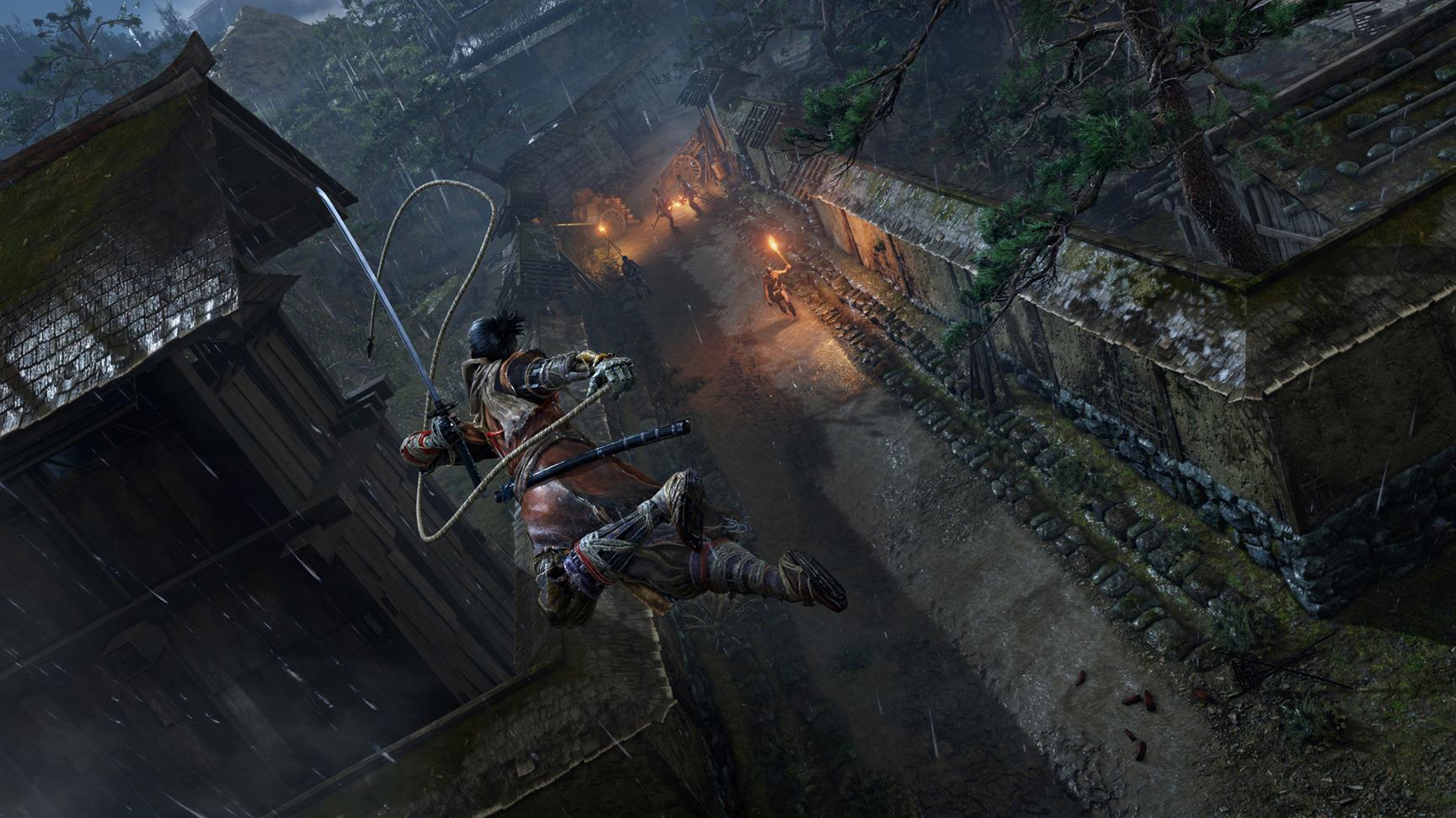 Image for Sekiro: Shadows Die Twice's traversal mechanics can be used in boss fights, but some have restrictions