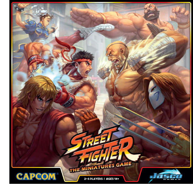 Image for Street Fighter board game launches on Kickstarter, smashes funding target in 24 hours
