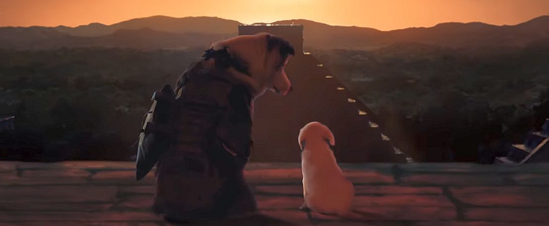 Image for Shadow of the Tomb Raider debut trailer recreated with cats and dogs for a good cause