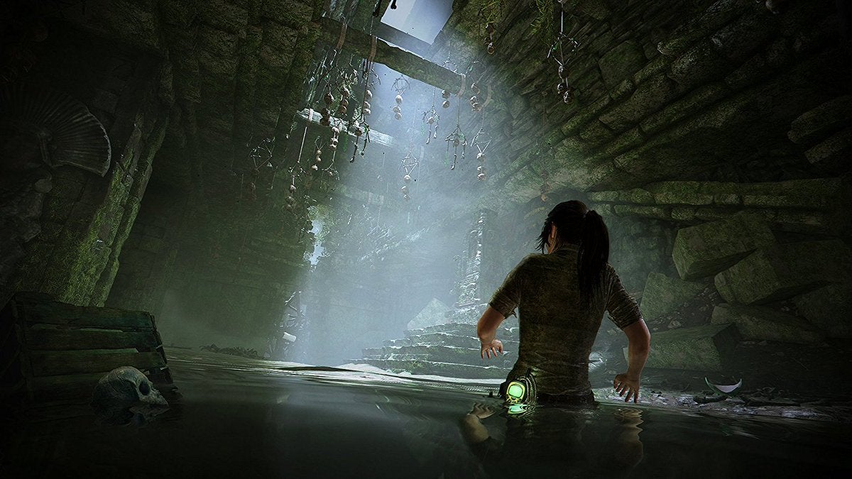 Image for Shadow of the Tomb Raider video shows swimming, info on difficulty settings provided