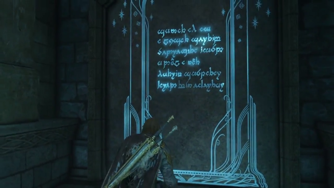 middle earth shadow of war poem puzzle
