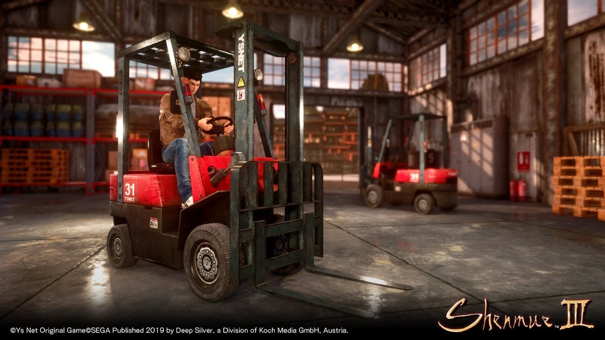 Image for Forklifts are back in Shenmue 3