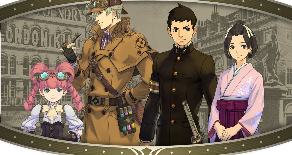 Image for The Great Ace Attorney debut video introduces Holmes and Watson 