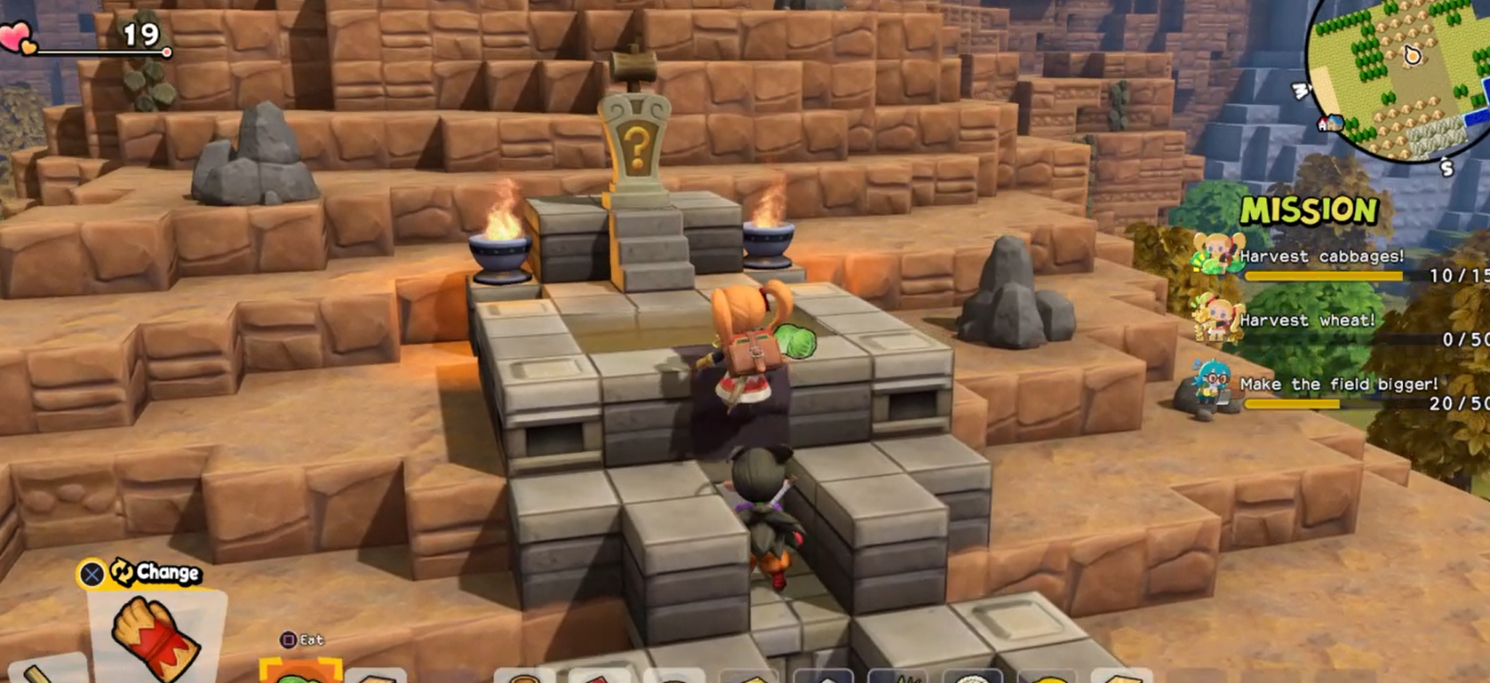 Image for Dragon Quest Builders 2 - all 10 Furrowfield Shrine locations and solutions