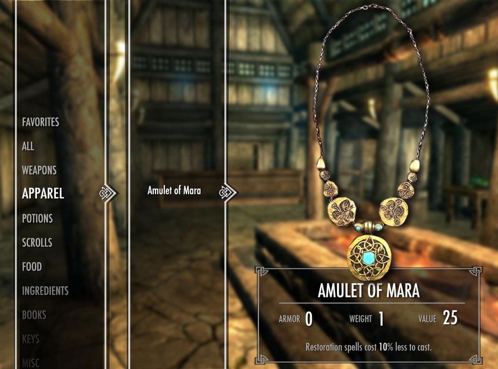How to get married in Skyrim Romance options and where to find the Amulet of Mara - 69