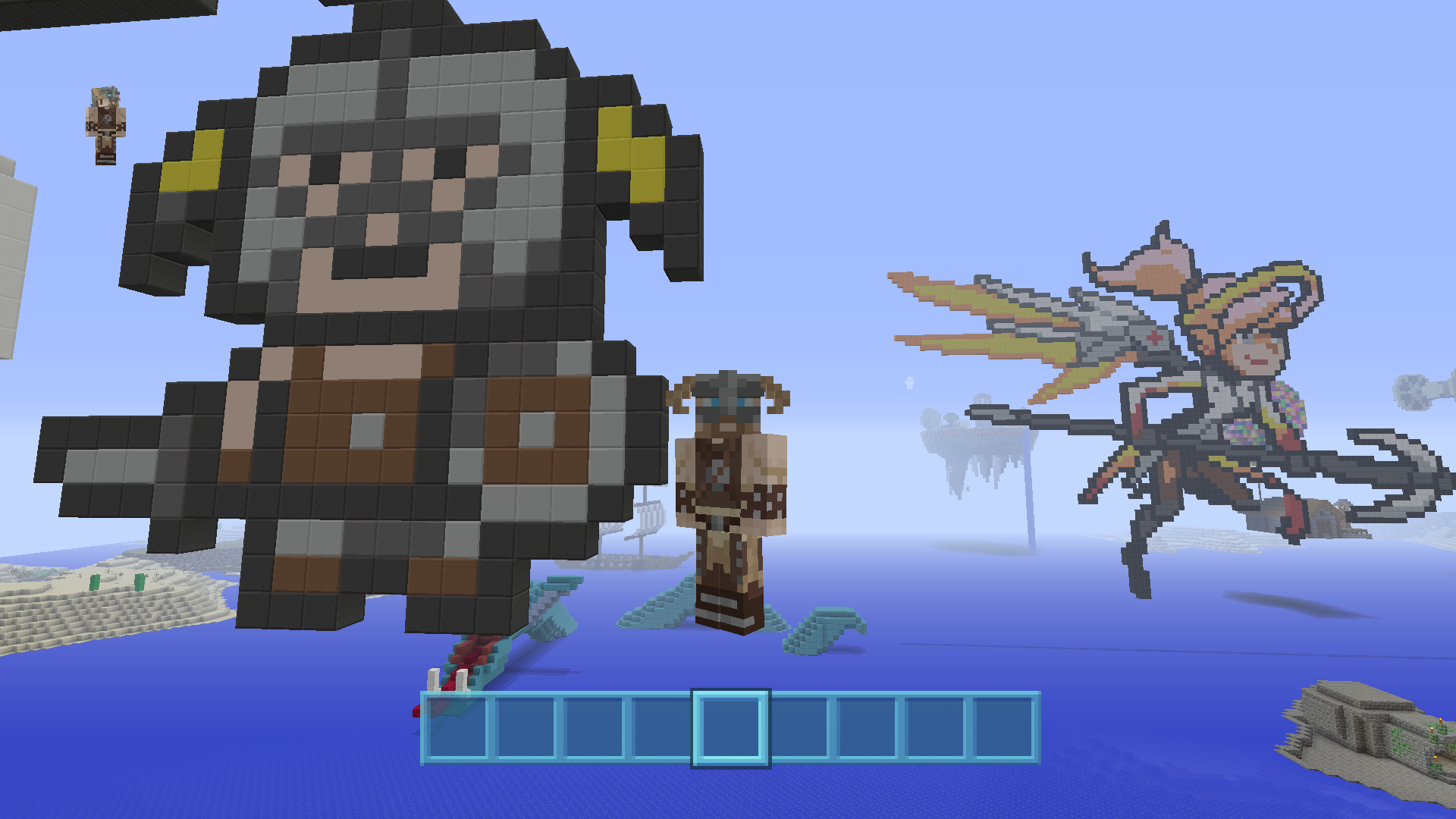 Image for The 12 best Minecraft skins based on video game characters