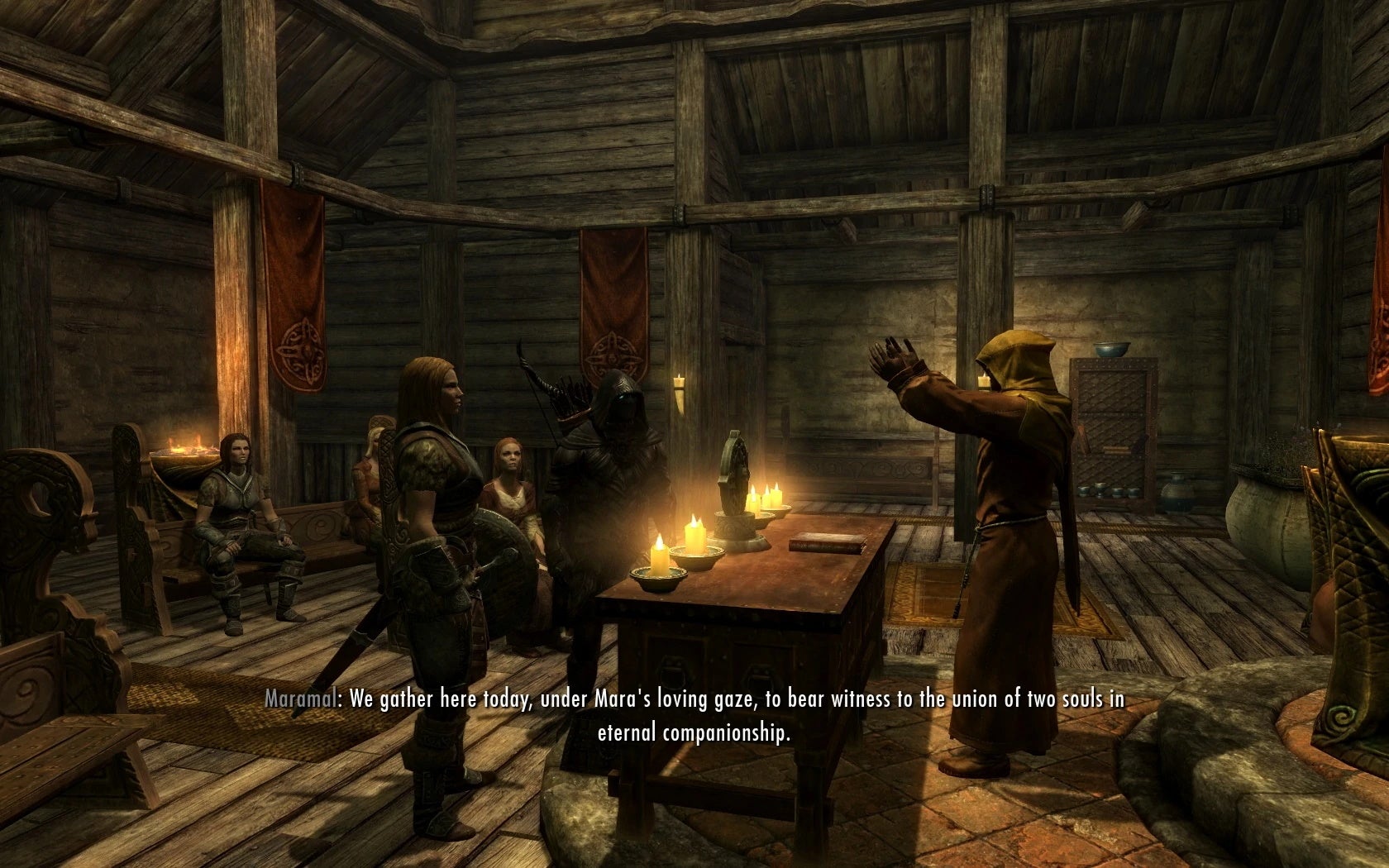 Image for How to get married in Skyrim, Romance options, and where to find the Amulet of Mara