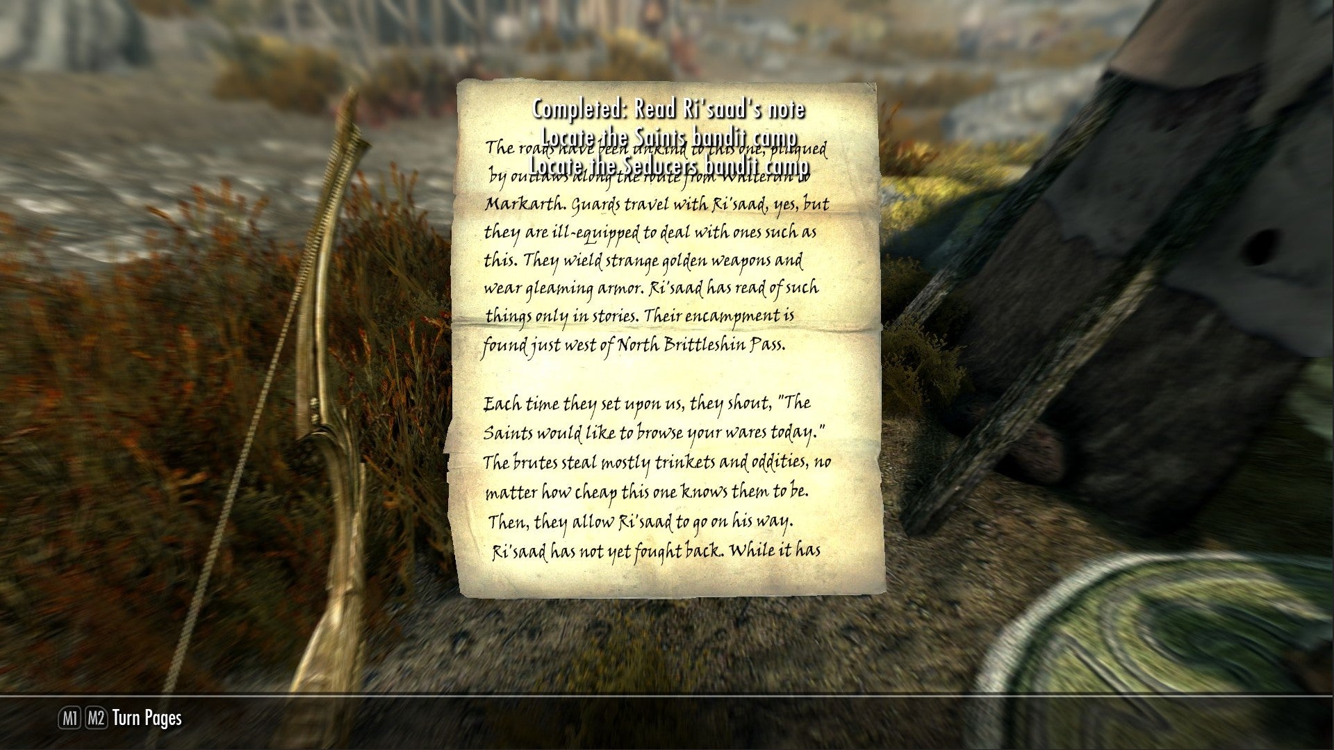 Skyrim Saints and Seducers  Where to start  find Ri saad  and defeat Thoron - 89