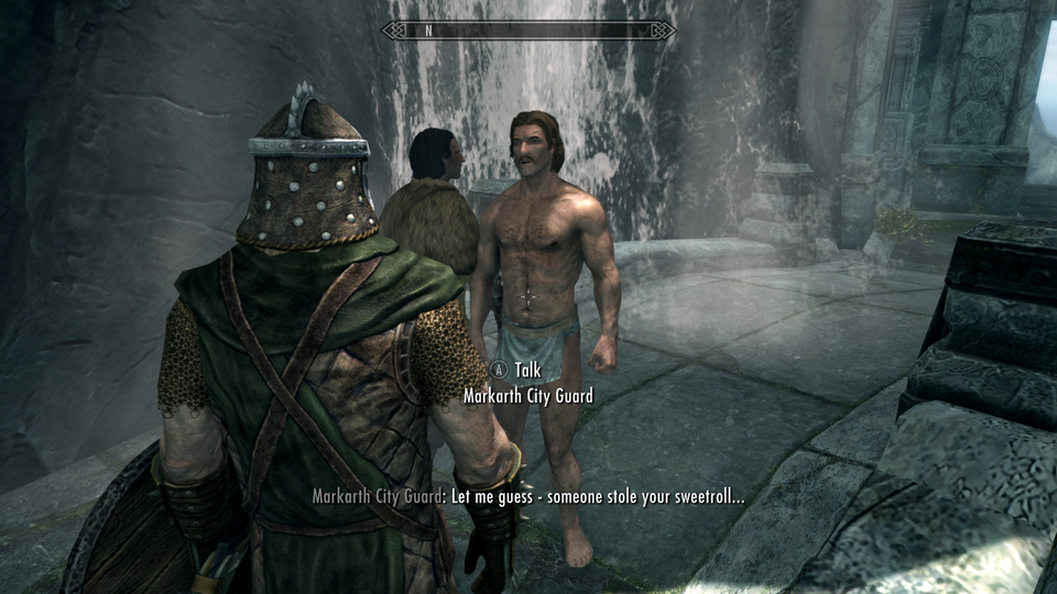 Image for Skyrim guards won't wear clothes anymore