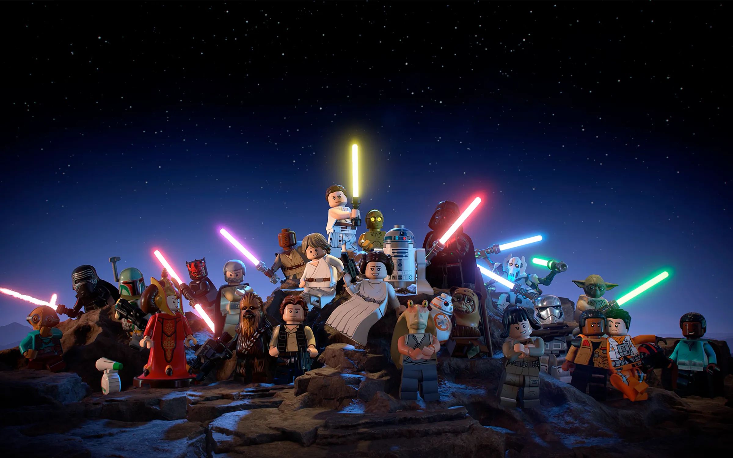 Image for LEGO Star Wars: The Skywalker Saga is getting 30 more characters this fall