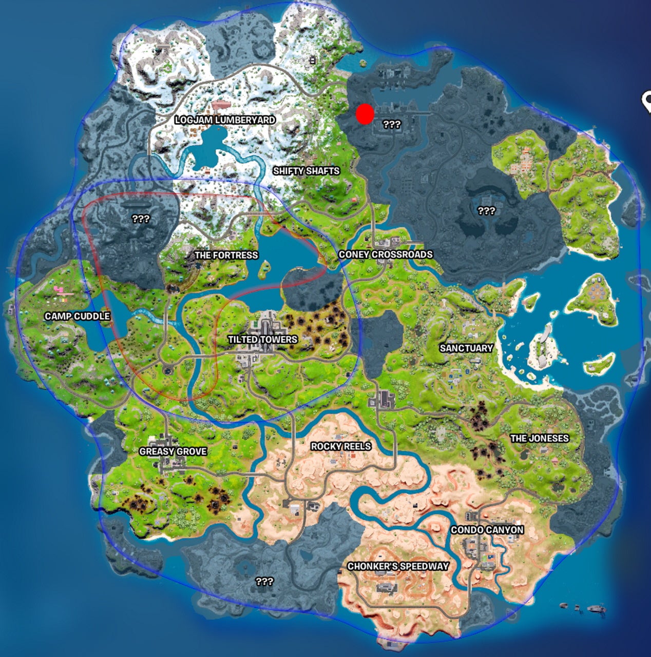 Fortnite Omega Knight quests   All Omega Knight token locations - 89