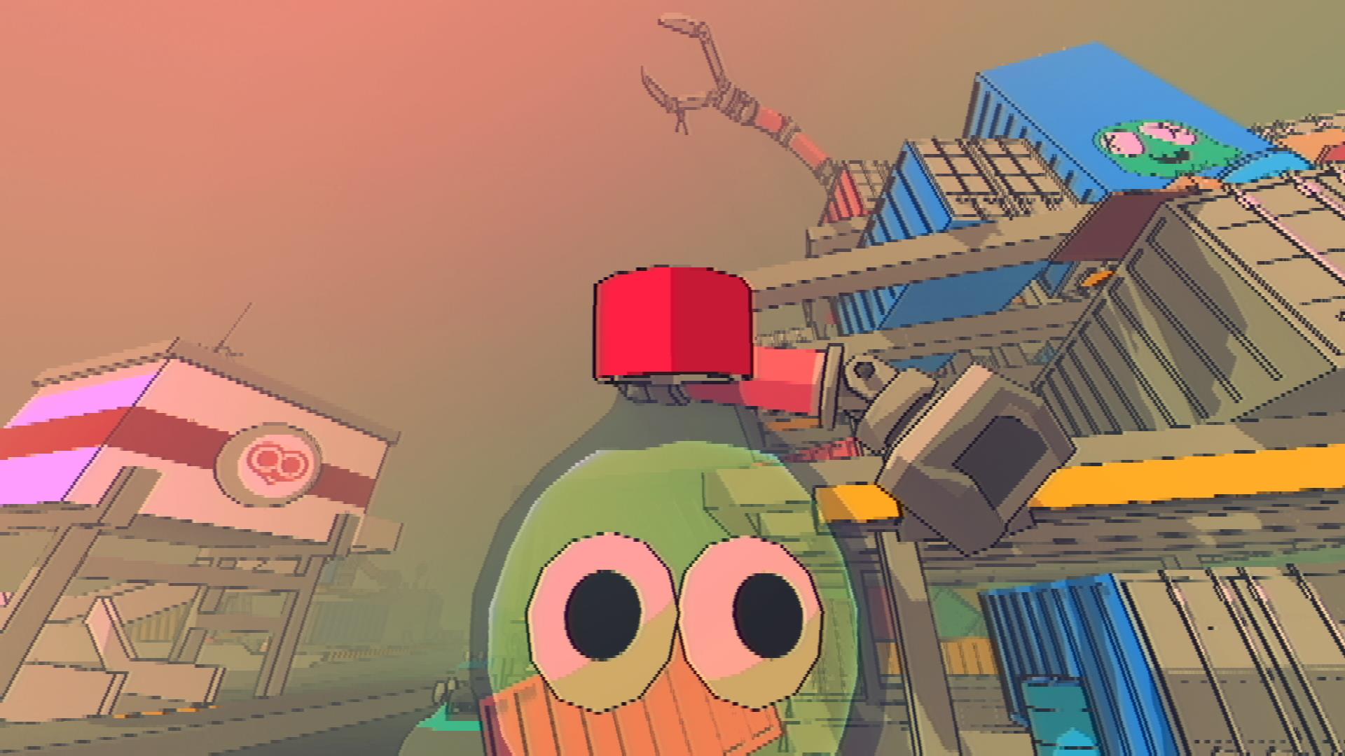 Check out this cat with two assholes in weirdo graffiti game Sludge Life - 79