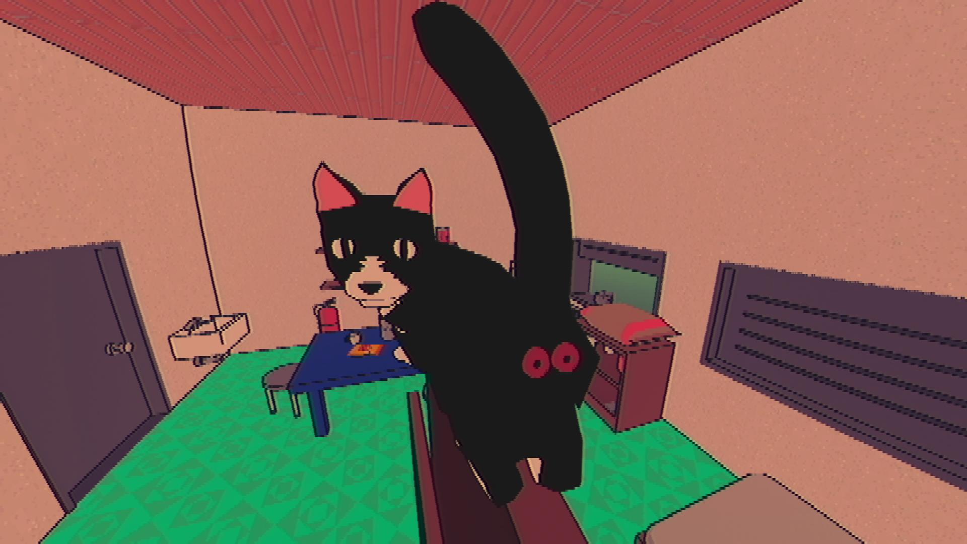 Check out this cat with two assholes in weirdo graffiti game Sludge Life - 71