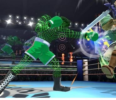 Image for Smash Bros. Wii U gets Wireframe Little Mac screenshot
