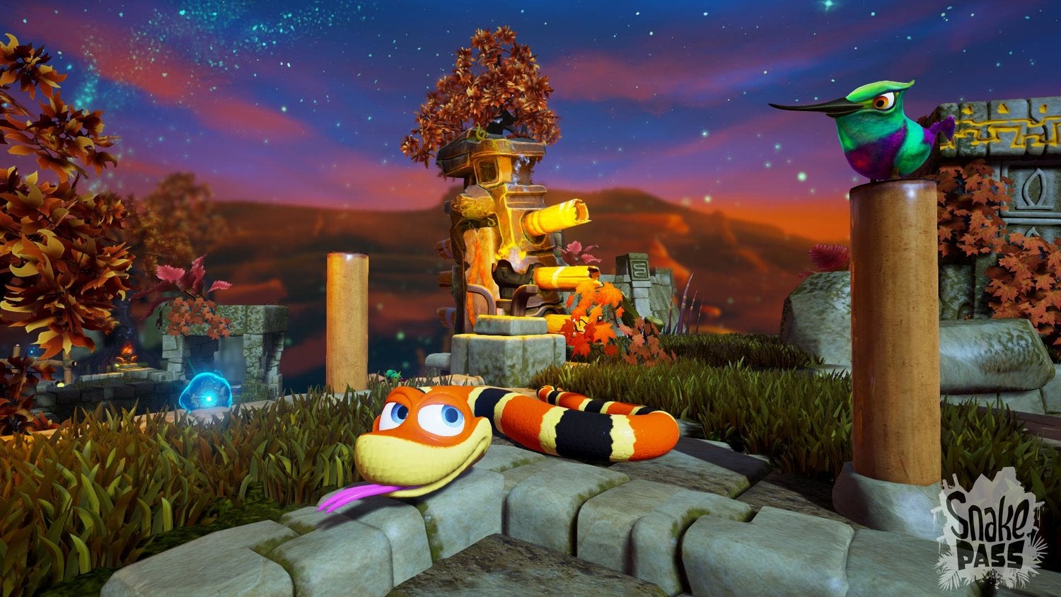 Nintendo Switch Snake Pass has Confounding Controls, but is Still Really  Fun | VG247