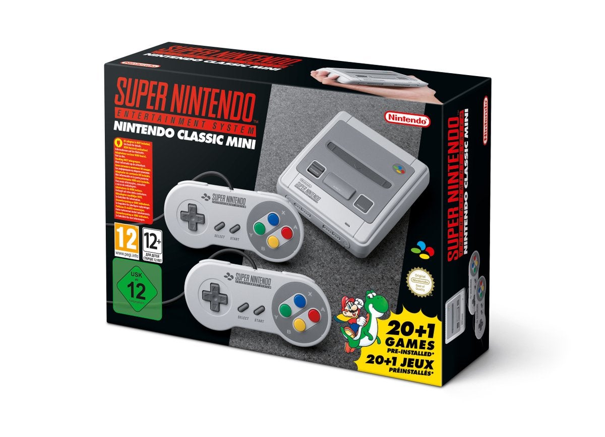 Image for Nintendo SNES Classic Mini orders limited to one per customer on Amazon UK