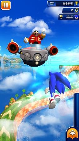 Image for Sonic Dash adds Dr. Eggman battle mode today
